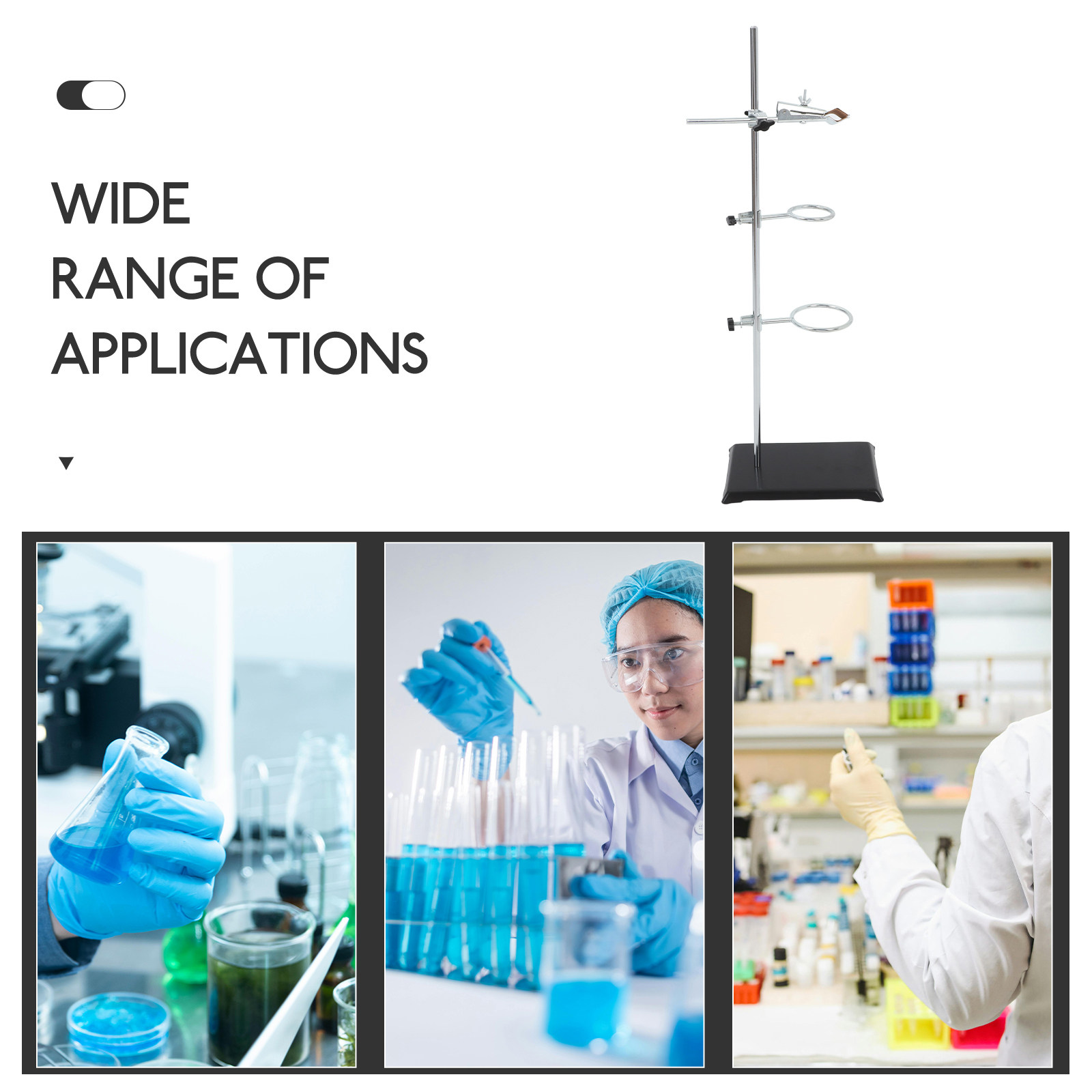 Laboratory Iron Stand Stainles - Lab Equipment review and price