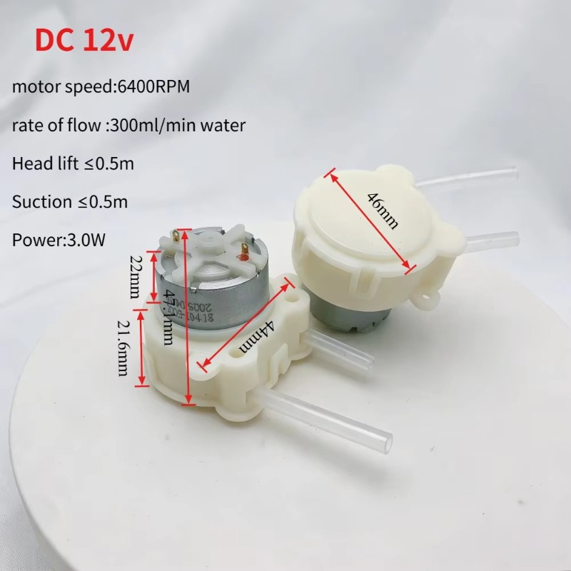 Micro Peristaltic Pump DC 12V  - Mini Peristaltic Pump 12V review and price